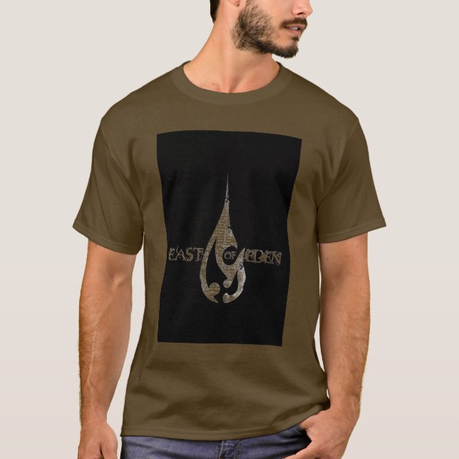 Camiseta Ao leste de Eden (Frente)