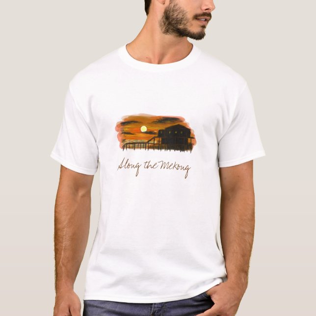 Camiseta Ao longo do Mekong (Frente)