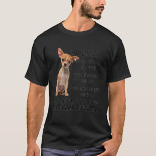 Camiseta Ao Melhor Dia de os pais Feliz Pai De Cachorro Chi