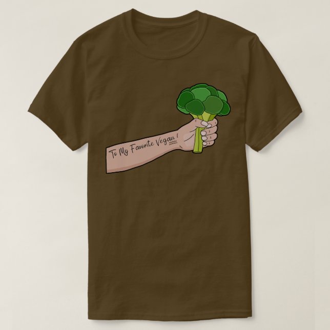 Camiseta Ao Meu Herbívoro Favorito (Frente do Design)