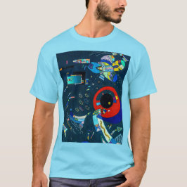 Camiseta Ao redor do círculo - Kandinsky