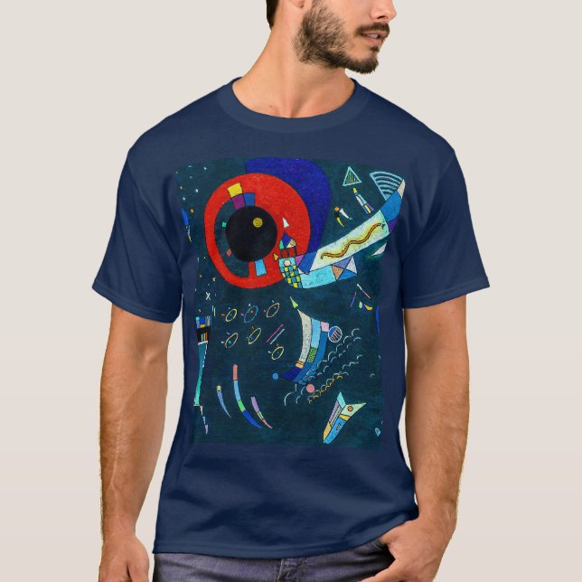 Camiseta Ao redor do círculo - Kandinsky (Frente)