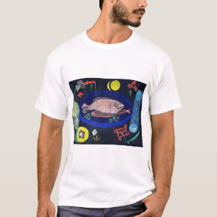 Camiseta Ao redor do peixe, Paul Klee