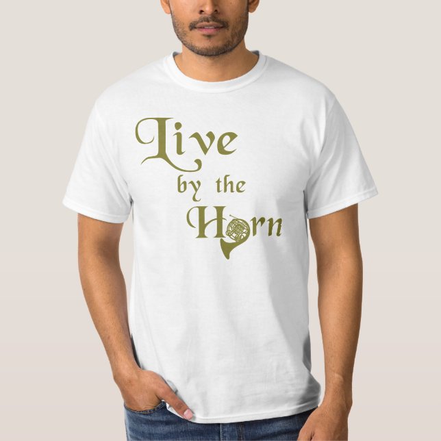 Camiseta Ao vivo pelo Corno (Frente)