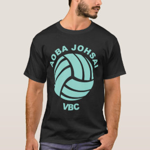 Camiseta Aoba Johsai High - Animanga de Prática de Voleibol