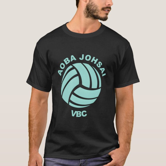 Camiseta Aoba Johsai High Volleyball Practice Anime Ga Cosp (Frente)