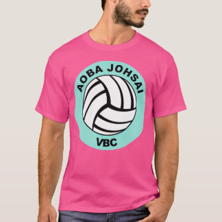 Camiseta Aoba Johsai Voleibol Practice Anime Manga Cospla