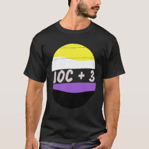 Camiseta AOC + 3 Alexandria Ocasio Cortez Não Binário e