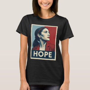 Camiseta Aoc Alexandria Ocasio Cortez 2028 Para Presidente