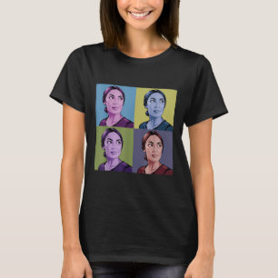 Camiseta Aoc Alexandria Ocasio-cortez Primeiro Presidente F