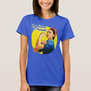 Camiseta AOC The Riveter:O futuro é feminino