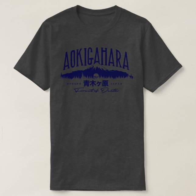 Camiseta Aokigahara (Frente do Design)