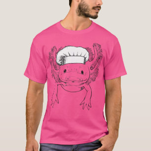 Camiseta Aolotl Animal Chef Cozinho Engraçado Cozinhar