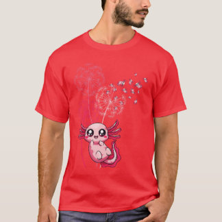 Camiseta Aolotl Aolotl s Para Meninas Mulheres Dandelion Fo