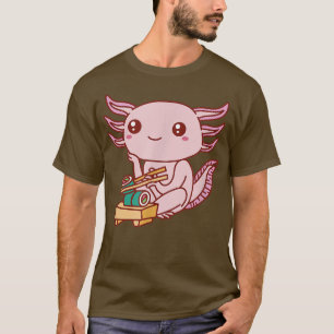 Camiseta Aolotl Sushi Comida Cute Funny Aolotls Kawaii Japã