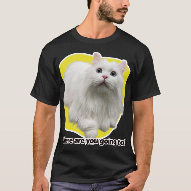 Camiseta Aonde você vai? (Frente)