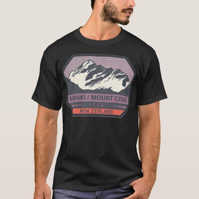Camiseta Aoraki Monte Cook (Frente)
