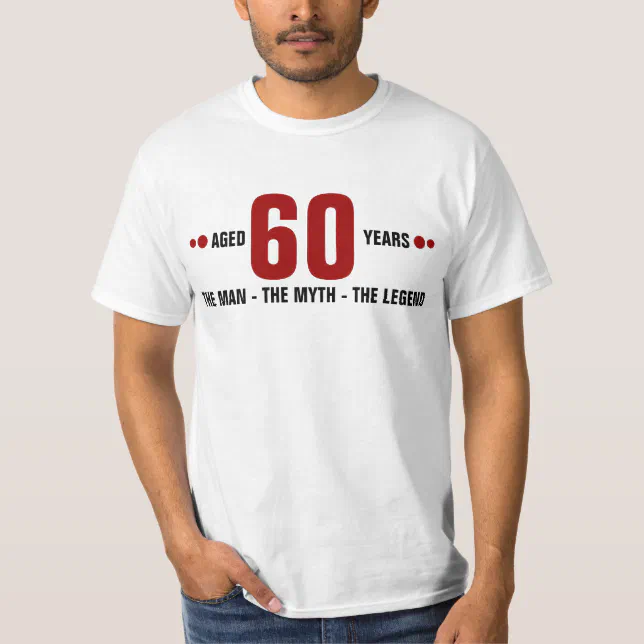 Camiseta As Lendas Nasceram Em 1962 60 Anos Sessenta