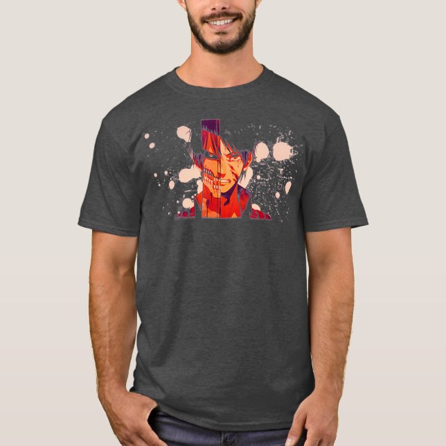 Camiseta AOT Anime uwu eGirl Jogos no estilo japonês corean (Frente)