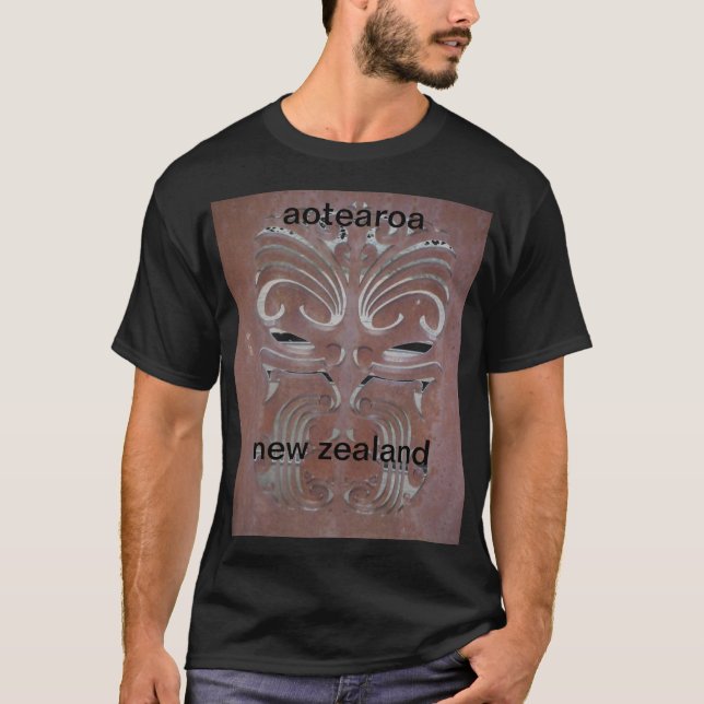 Camiseta aotearoa maori Nova Zelândia (Frente)