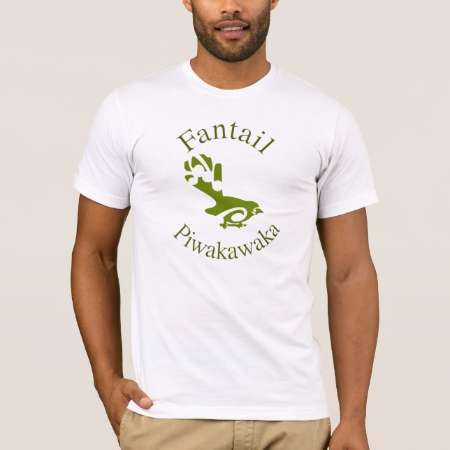 Camiseta Aotearoa Nova Zelândia - Pássaro (Frente)