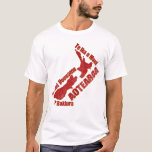 CAMISETA AOTEAROA NZ MAP