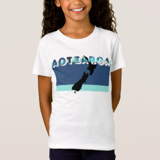 CAMISETA AOTEAROA NZ PAUA TEXTO NOVA ZELÂNDIA PAÍS MAORI