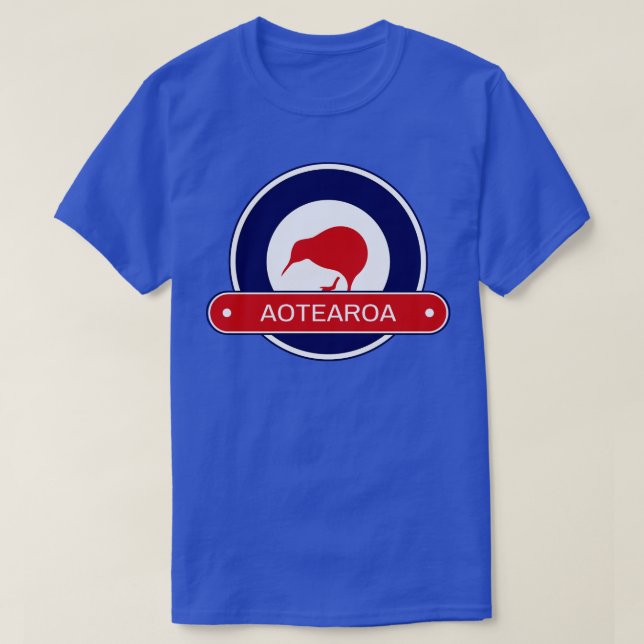 Camiseta Aotearoa Roundel RNZAF (Frente do Design)
