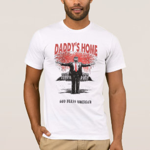 Camiseta *~* AP16 - Trump Papai está em Casa - Casa Branca 