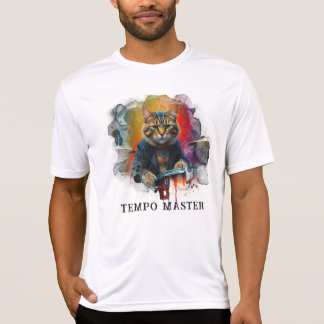 Camiseta *~* AP91 Percussionista Legal do Cat DRUM Player