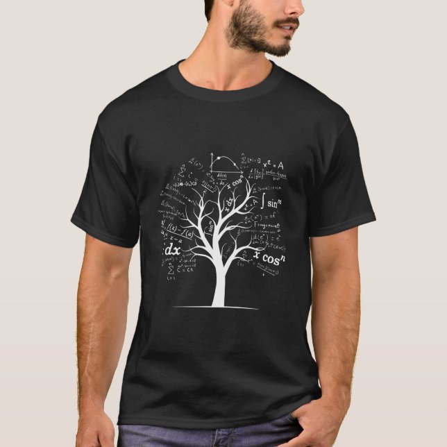 Camiseta Ap Calculus Algebra Tree Math Teacher Nerd Geek (Frente)