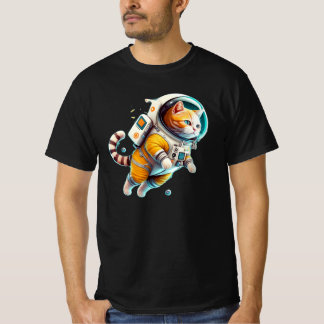 Camiseta ap lang space cat - astronauta cat