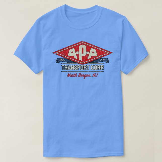 Camiseta APA Transport Corp 1947 (Frente do Design)