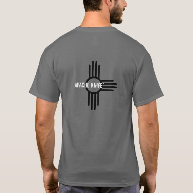 Camiseta Apache Knife® 🇺 🇸 Apache Knife NM (Verso)