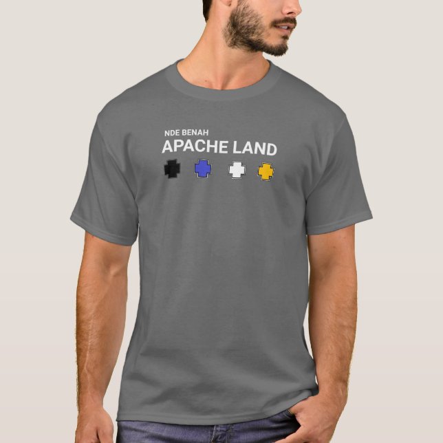 Camiseta Apache Knife® Apache Land #19 T-Shirt (Frente)