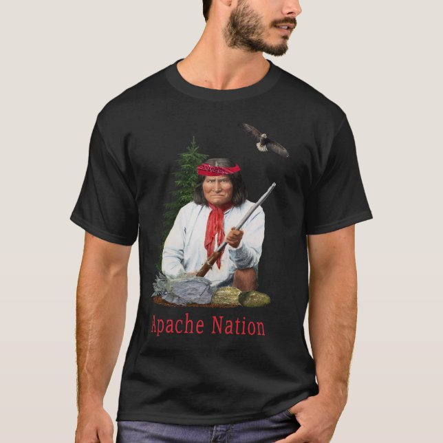 Camiseta Apache Nativo Americano (Frente)