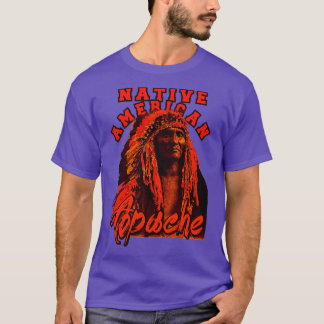 Camiseta Apache Nativo Americano
