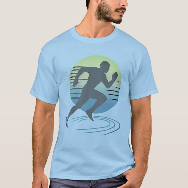 Camiseta Apaixonado Correndo Maratona Competitiva (Frente)