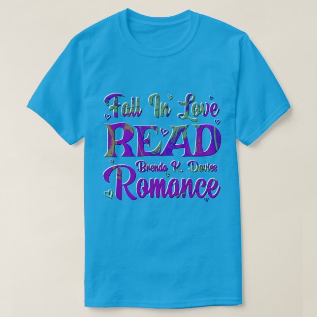 Camiseta Apaixonado Leia Brenda K Davies Romance (Frente do Design)
