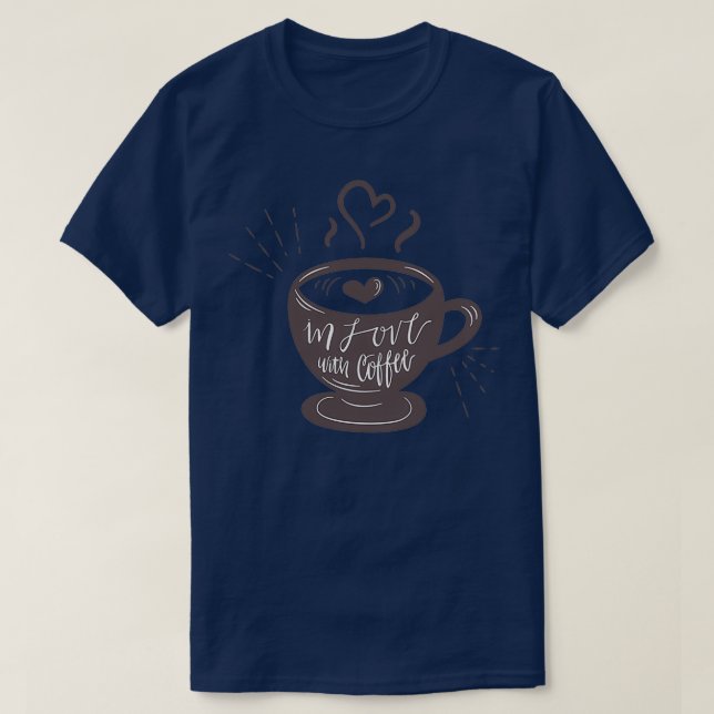 Camiseta Apaixonado Pelo Café 2 (Frente do Design)