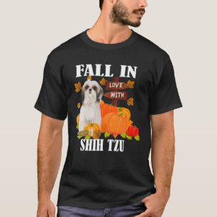 Camiseta Apaixonado Por Shih Tzu Engraçado Cachorro De Pump