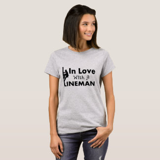Camiseta Apaixonado Por Um Lineman