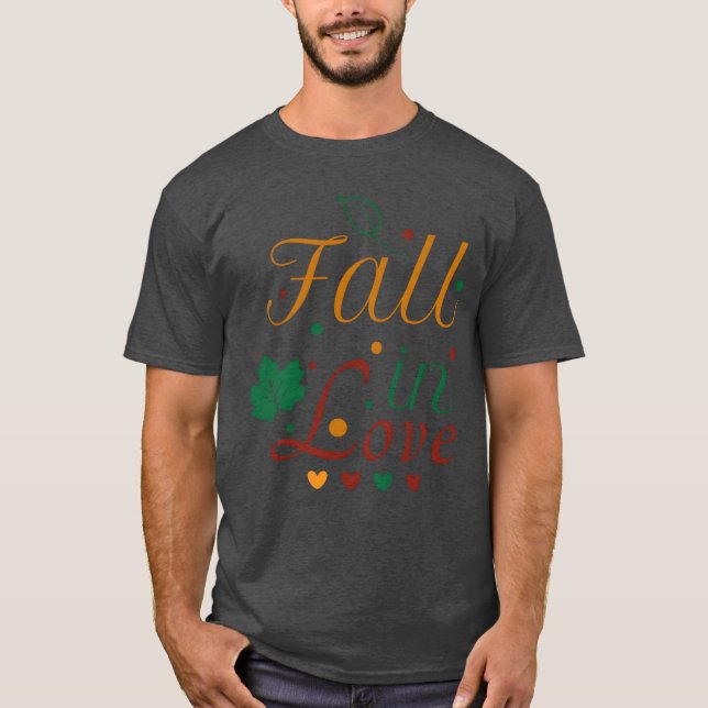 Camiseta Apaixonar engraçado (Frente)