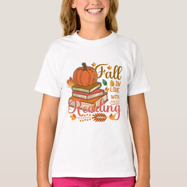 CAMISETA APAIXONAR-SE COM A LEITURA (Frente)