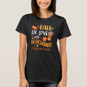 Camiseta Apaixonar-Se Pelo Obrigado De Professores Do 4º Ci