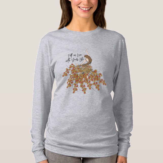 Camiseta Apaixonem-se pela sua vida (Frente)