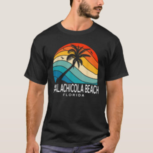 Camiseta Apalachicola Beach Florida Palm Tree Souveni