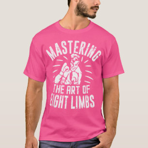 Camiseta Apanhando A Arte De Oito Membros Muay Thai