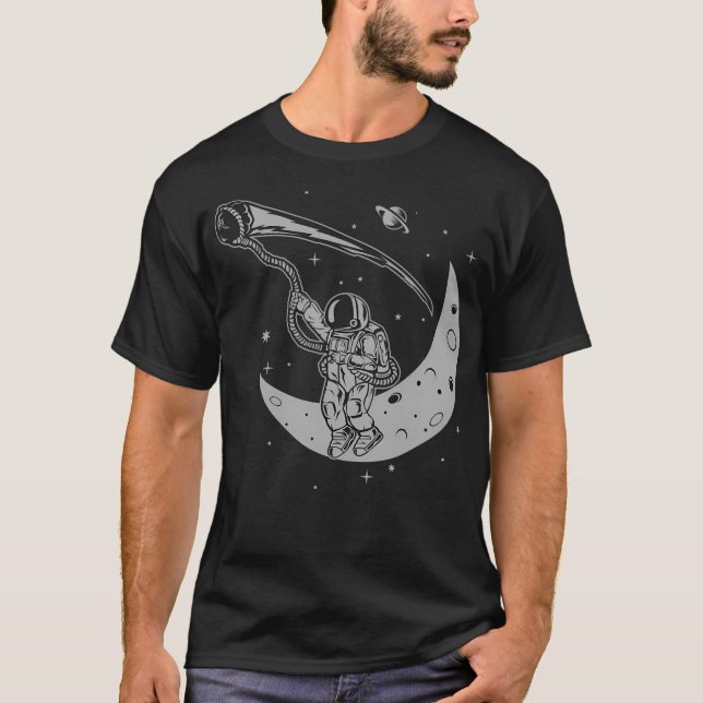Camiseta Apanhe A Ilustração Da Estrela Fora De Funny (Frente)