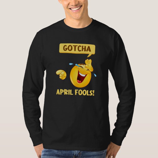 Camiseta Apanhei o dia do tolo abril Fools Brincadeira 2022 (Frente)
